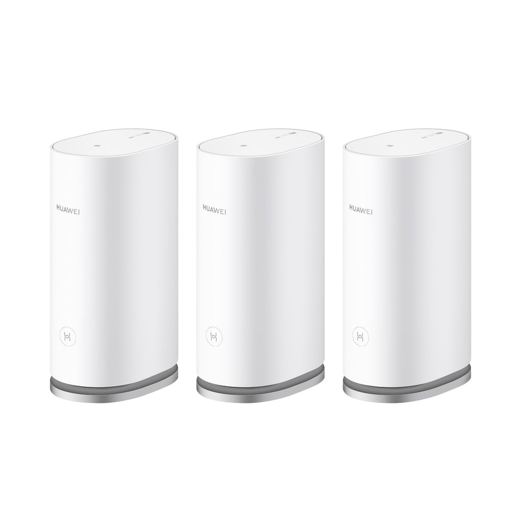 HUAWEI WiFi Mesh 3 – AX3000 WiFi 6 Mesh System, 3er-Packung, bis zu 400 m² Abdeckung