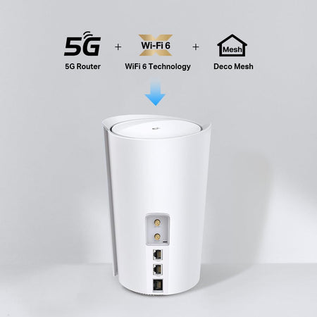 TP-Link Deco X50-5G – Wi-Fi 6 AX3000 5G Router mit SIM-Slot & Mesh-Unterstützung