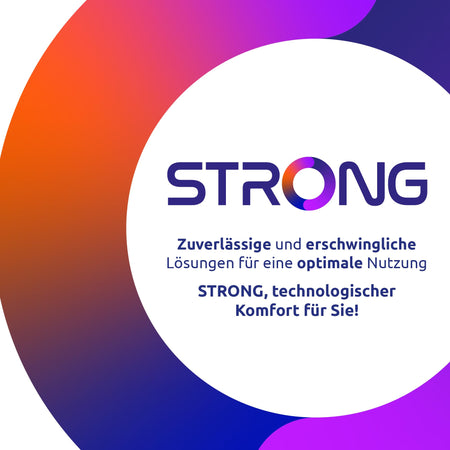 STRONG Atria Mesh AX3000 WiFi 6 Add-On Kit (3er-Packung) – Dual-Band Abdeckung, Gigabit-Ports, Weiß