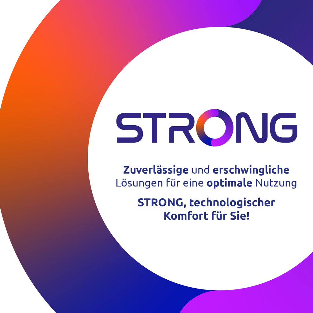 STRONG Atria Mesh AX3000 WiFi 6 Add-On Kit (3er-Packung) – Dual-Band Abdeckung, Gigabit-Ports, Weiß
