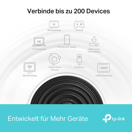 TP-Link Deco XE75 (3er-Set) – Wi-Fi 6E AXE5400 Mesh Tri-Band System