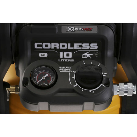 DeWalt DCC1054T2-GB 54v XR FLEXVOLT Akku 10L Luftkompressor inkl. 2x DCB546 Akkus