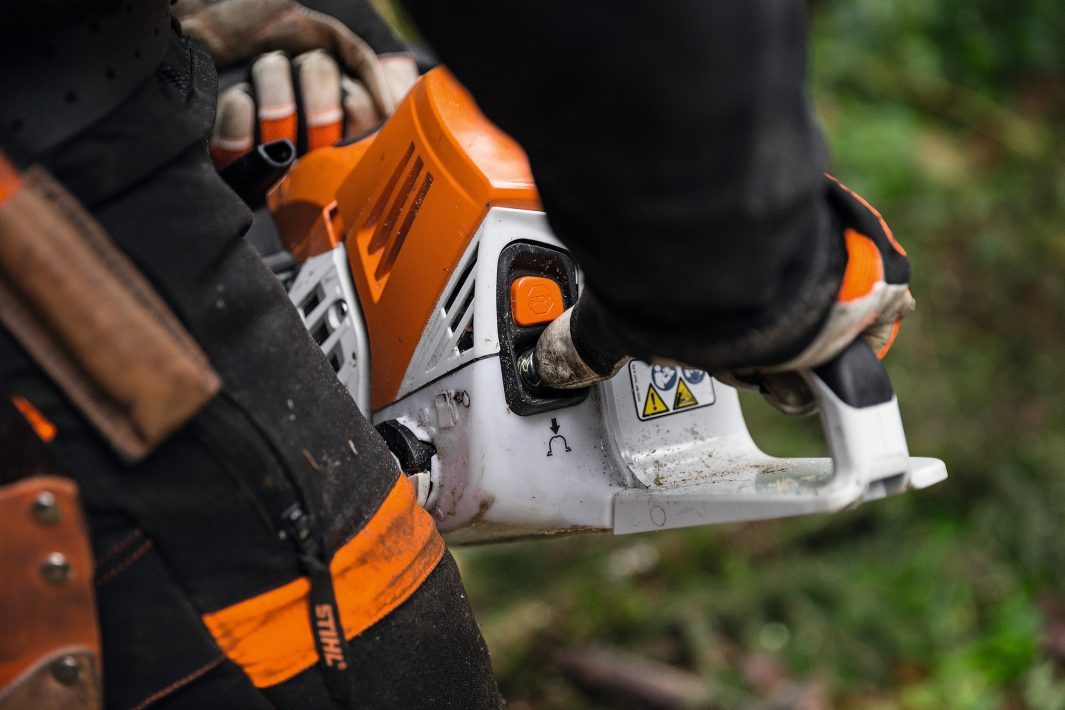 STIHL MS 500i W Benzin-Motorsäge | 3/8″ RS Schneidgarnitur 50 cm